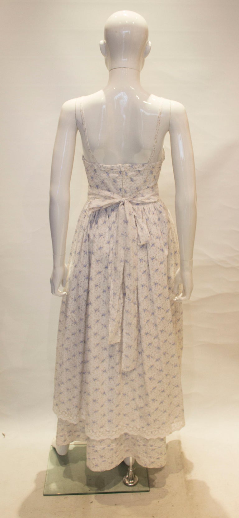 Vintage Laura Ashley Dress and Bolero For Sale 2