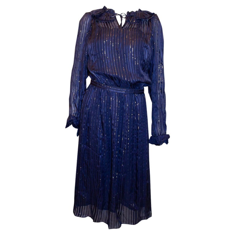 lauren phillips blue dress Vintage Laura Clothing - 2 For Sale at 1stDibs WG2536 LEO LIN - Zara Size:14 US / 48 EU