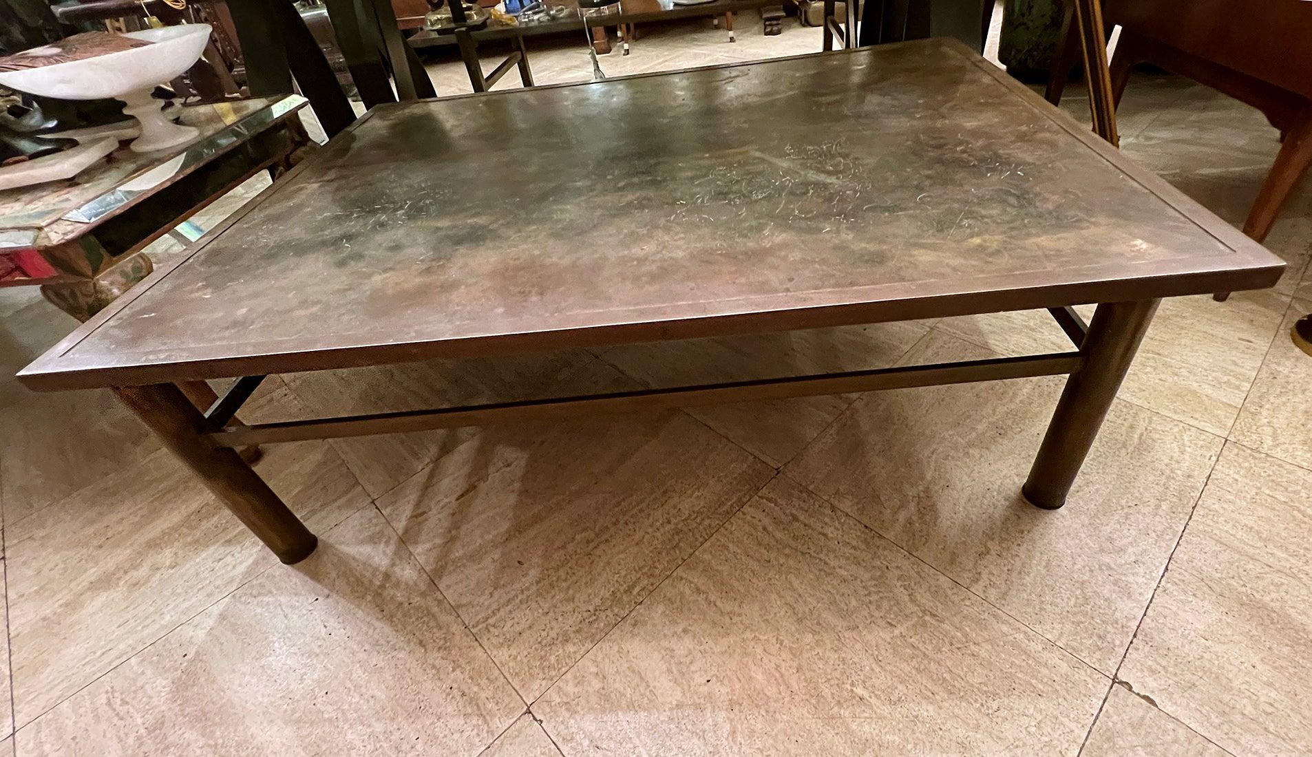 Mesa baja vintage Laverne Muses en venta 7