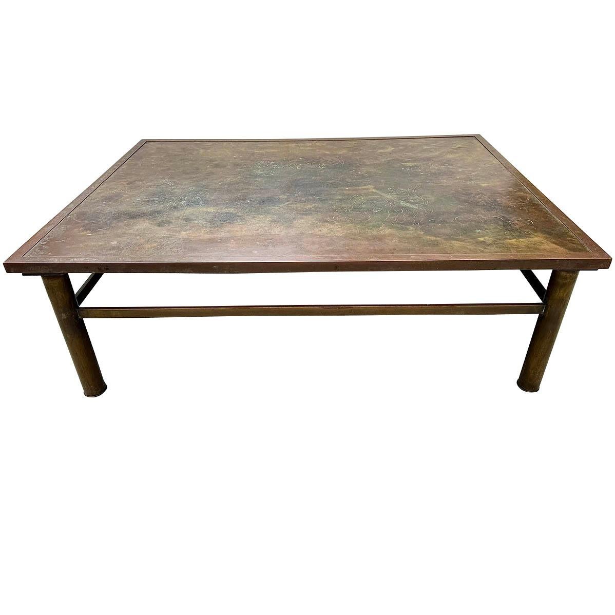 Américain Table basse vintage Laverne Muses en vente