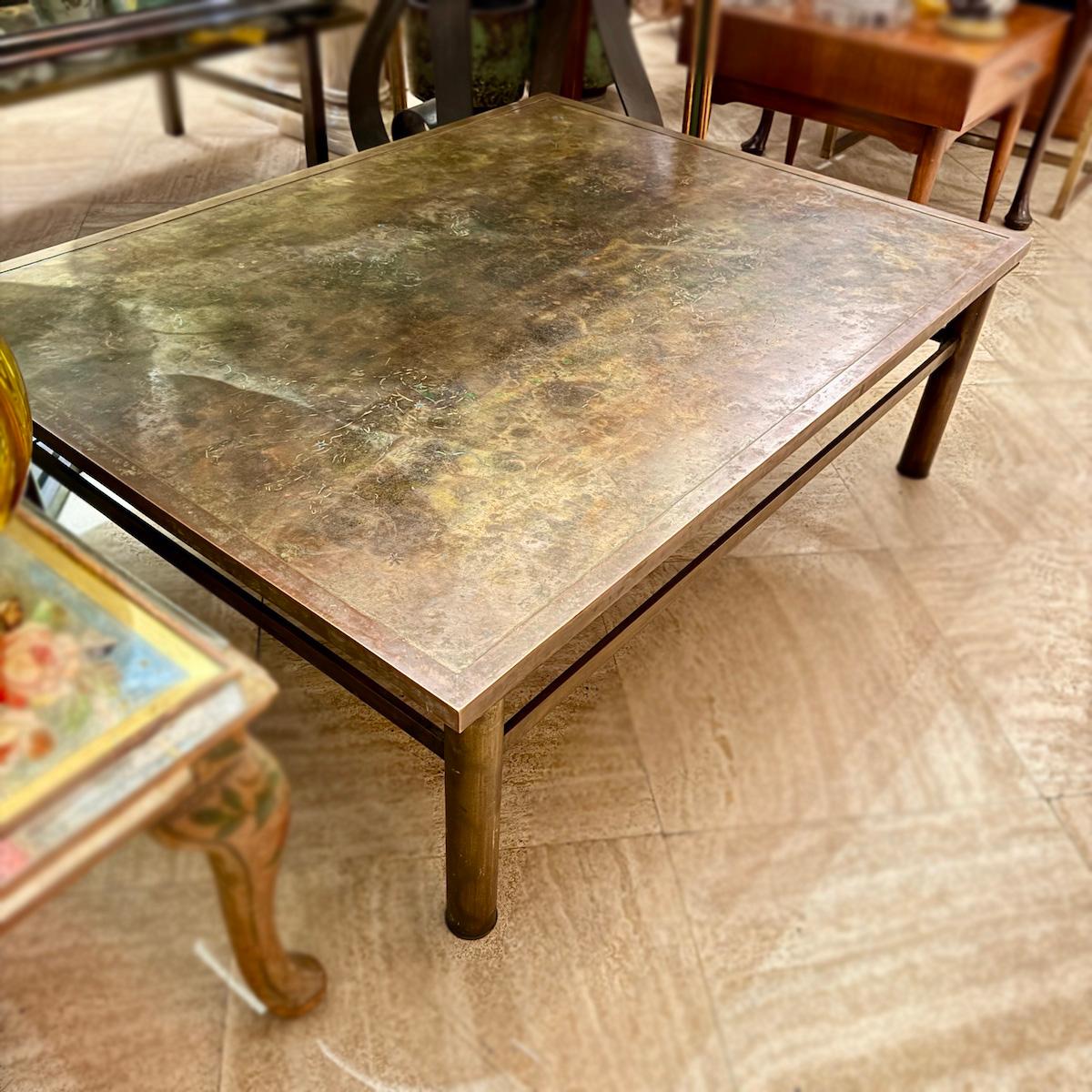 Fin du 20e siècle Table basse vintage Laverne Muses en vente