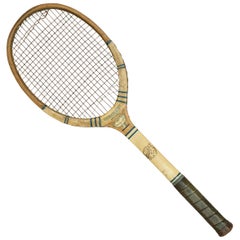 Vintage Lawn Tennis Racket by F. H. Ayres, Tournament Davis Cup