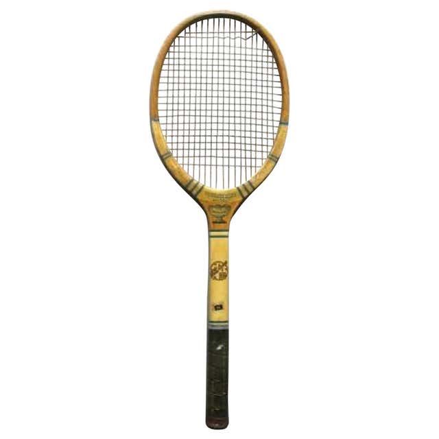 Prosser Fishtail Tennis Racket at 1stDibs