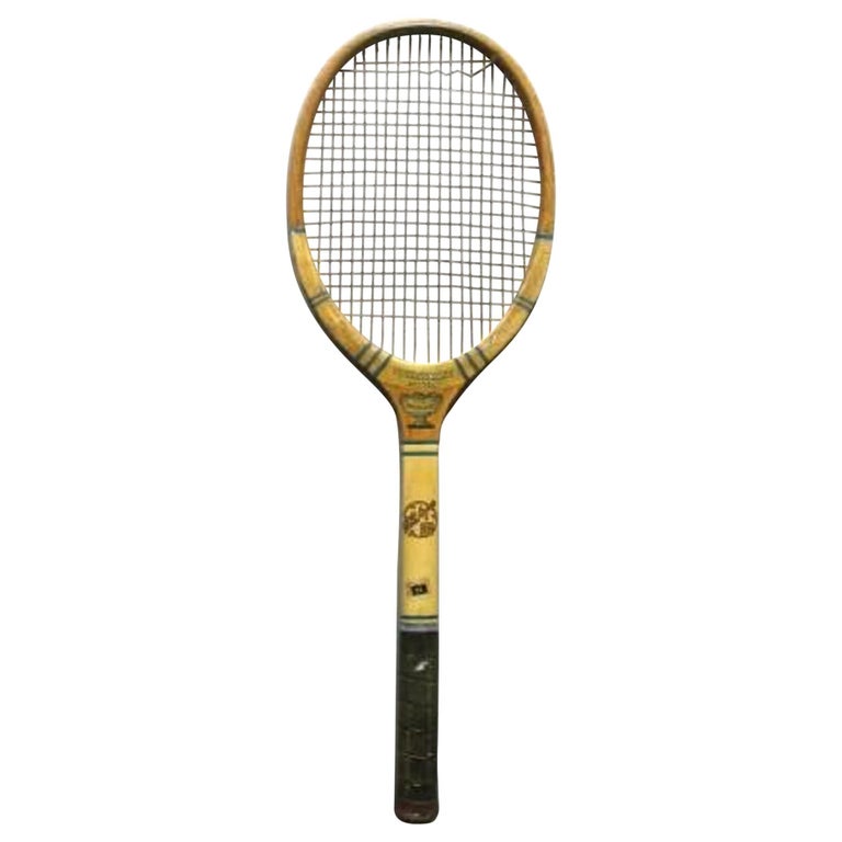 Vintage Lawn Tennis Racket, FH Ayres For Sale at 1stDibs