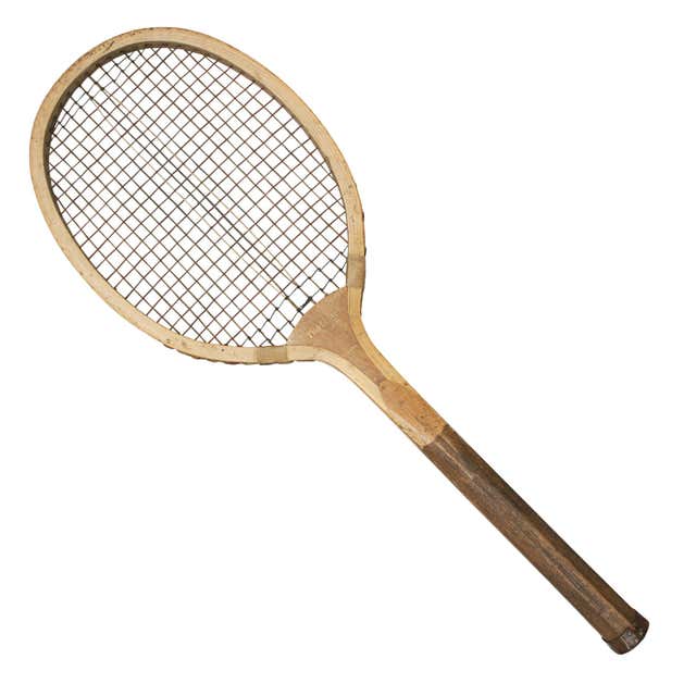 Local Racket Indian Indian Lawn Tennis Racket For Sale at 1stDibs | oldest tennis racket ...