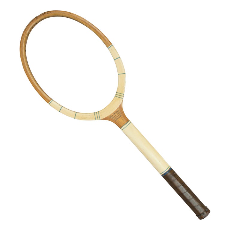 Vintage Lawn Tennis Racket, the Test by Stevenson For Sale at 1stDibs