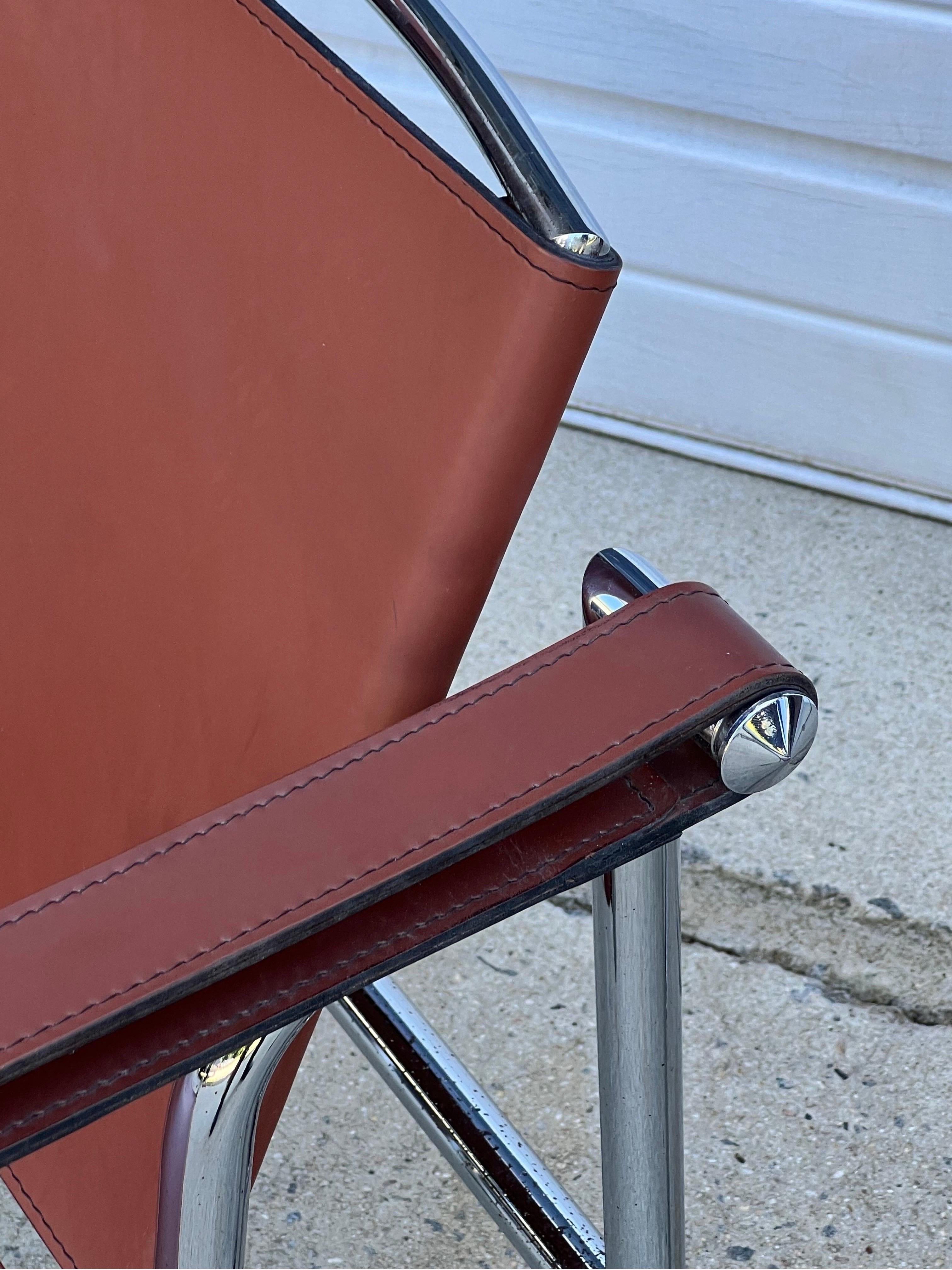 Vintage Lc1 Armchairs by Le Corbusier - a Pair For Sale 3
