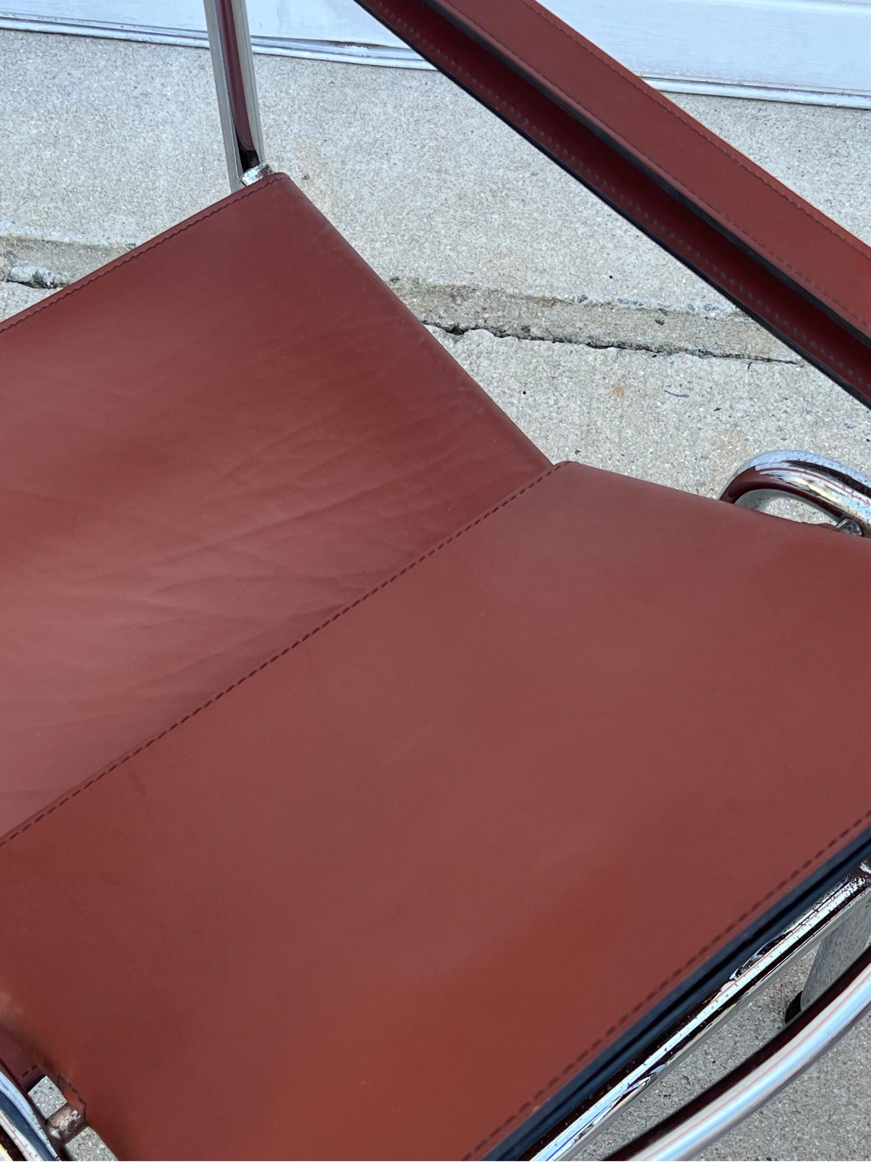 Vintage Lc1 Armchairs by Le Corbusier - a Pair For Sale 10