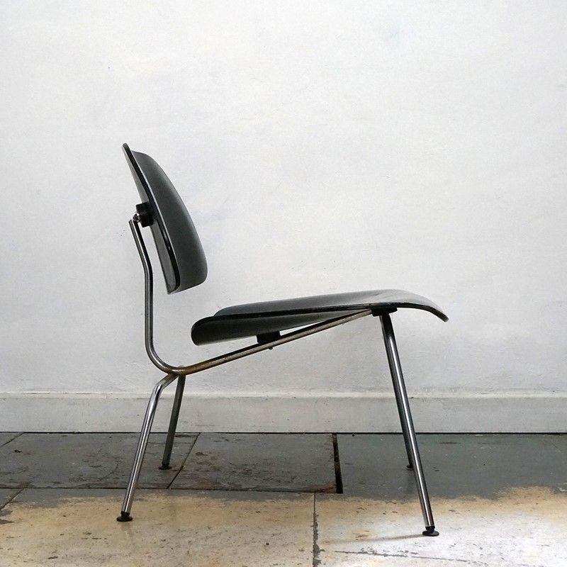 Vintage LCM Lounge Chair by Charles and Ray Eames for Herman Miller, c. 1950s For Sale 1
