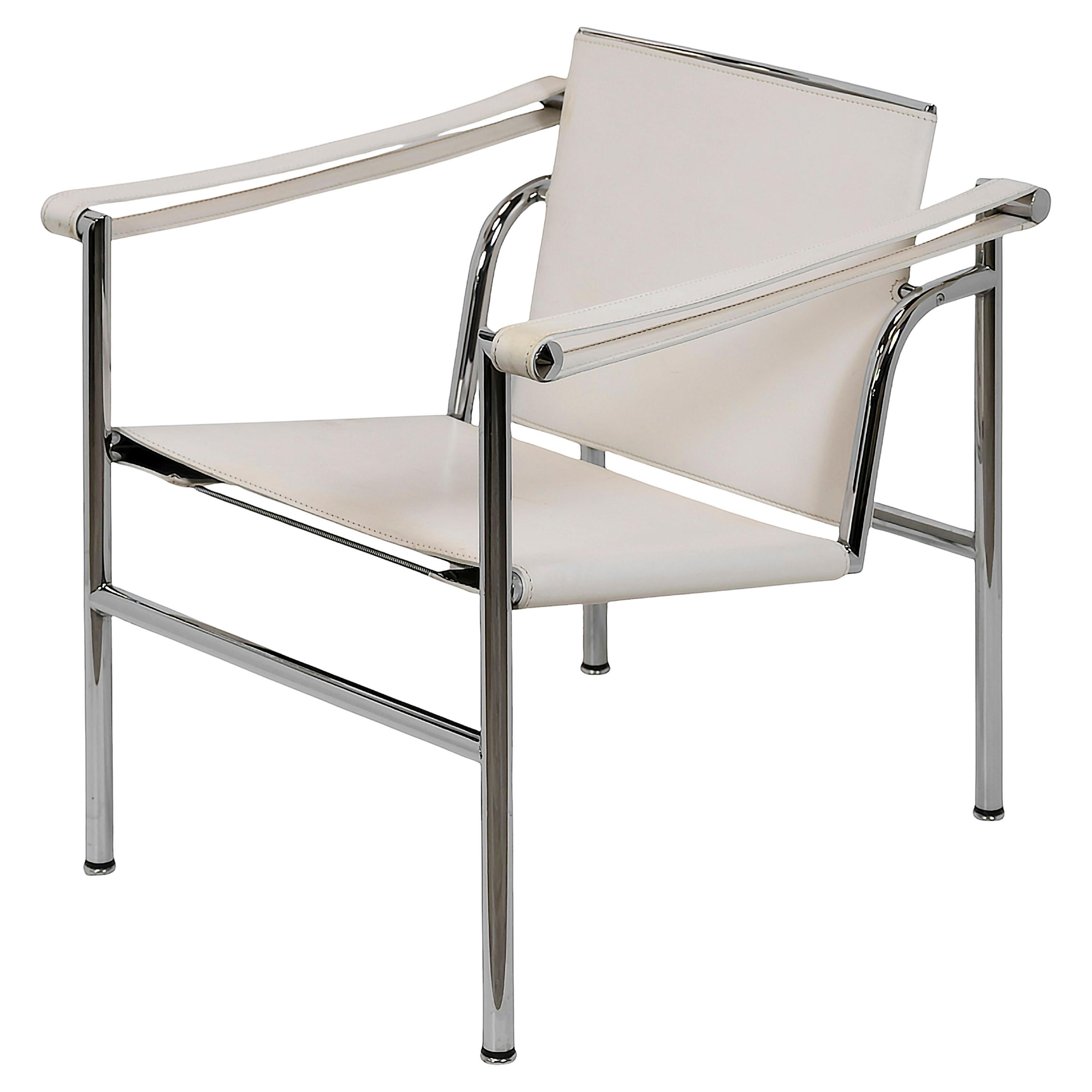 Vintage Le Corbusier Armchair LC1 by Cassina