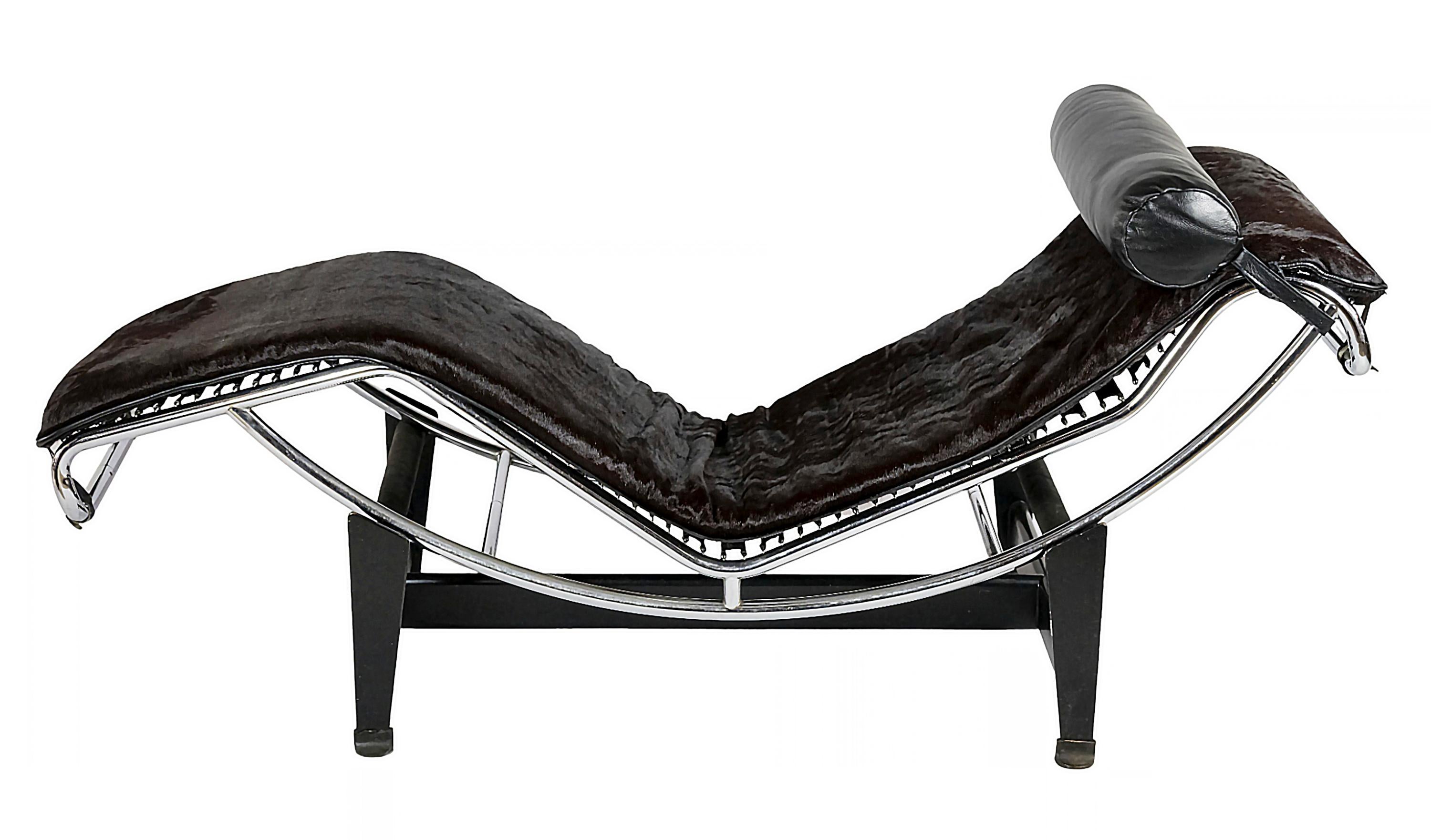 Vintage Le Corbusier Chaise Longue for Cassina, circa 1960's In Good Condition For Sale In Vilnius, LT