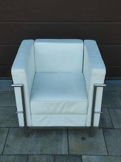 Vintage Le Corbusier LC2 Italy 1980s