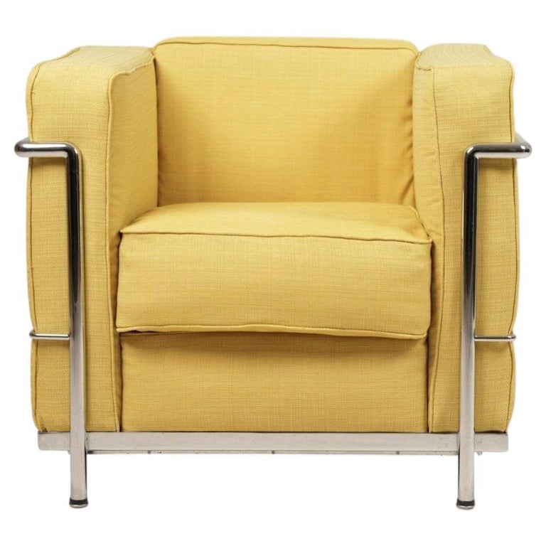 Vintage Le Corbusier LC2 Longue Chair 1980s