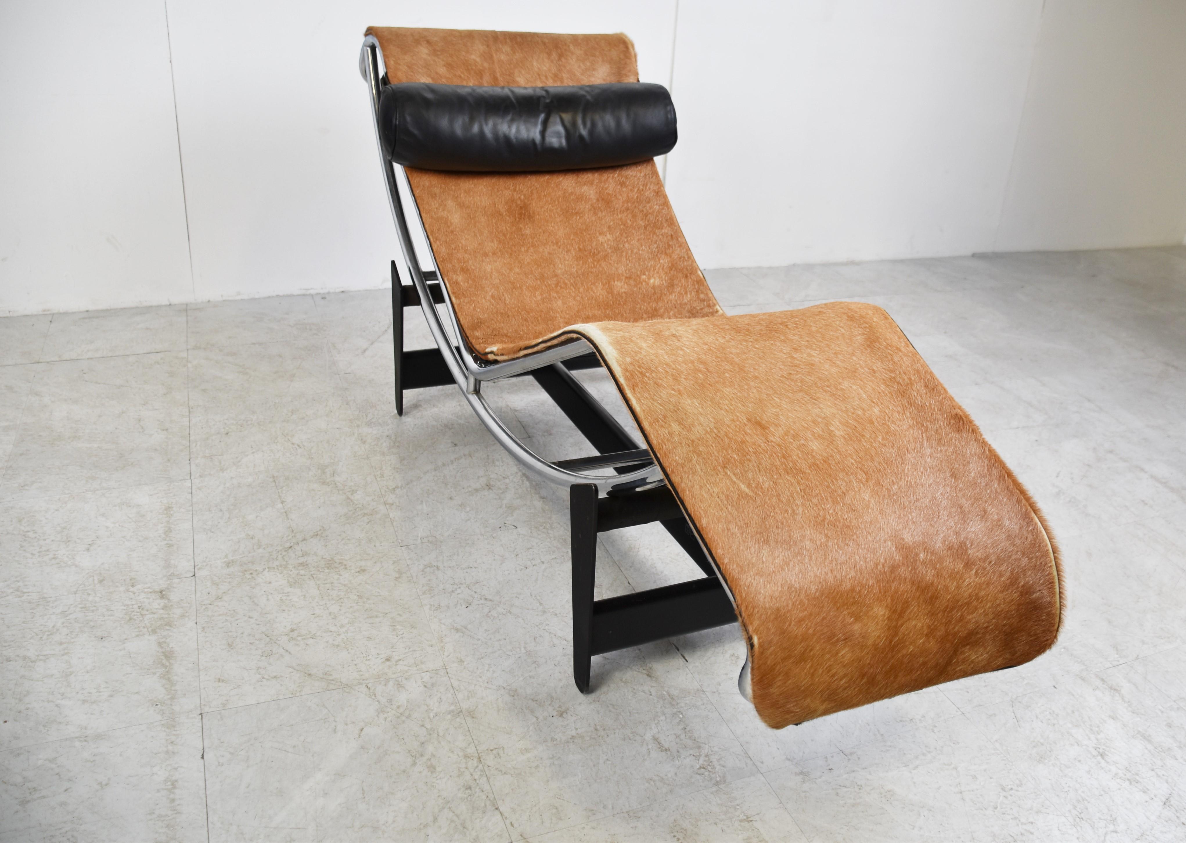 Vintage Le Corbusier LC4 Chaiselongue für Cassina, 1960er Jahre (Italienisch)