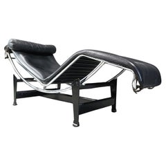 Chaise longue vintage Le Corbusier LC4 para Cassina, años 70