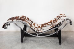 Vintage Le Corbusier LC4 Chaise Lounge Chair, 1970s
