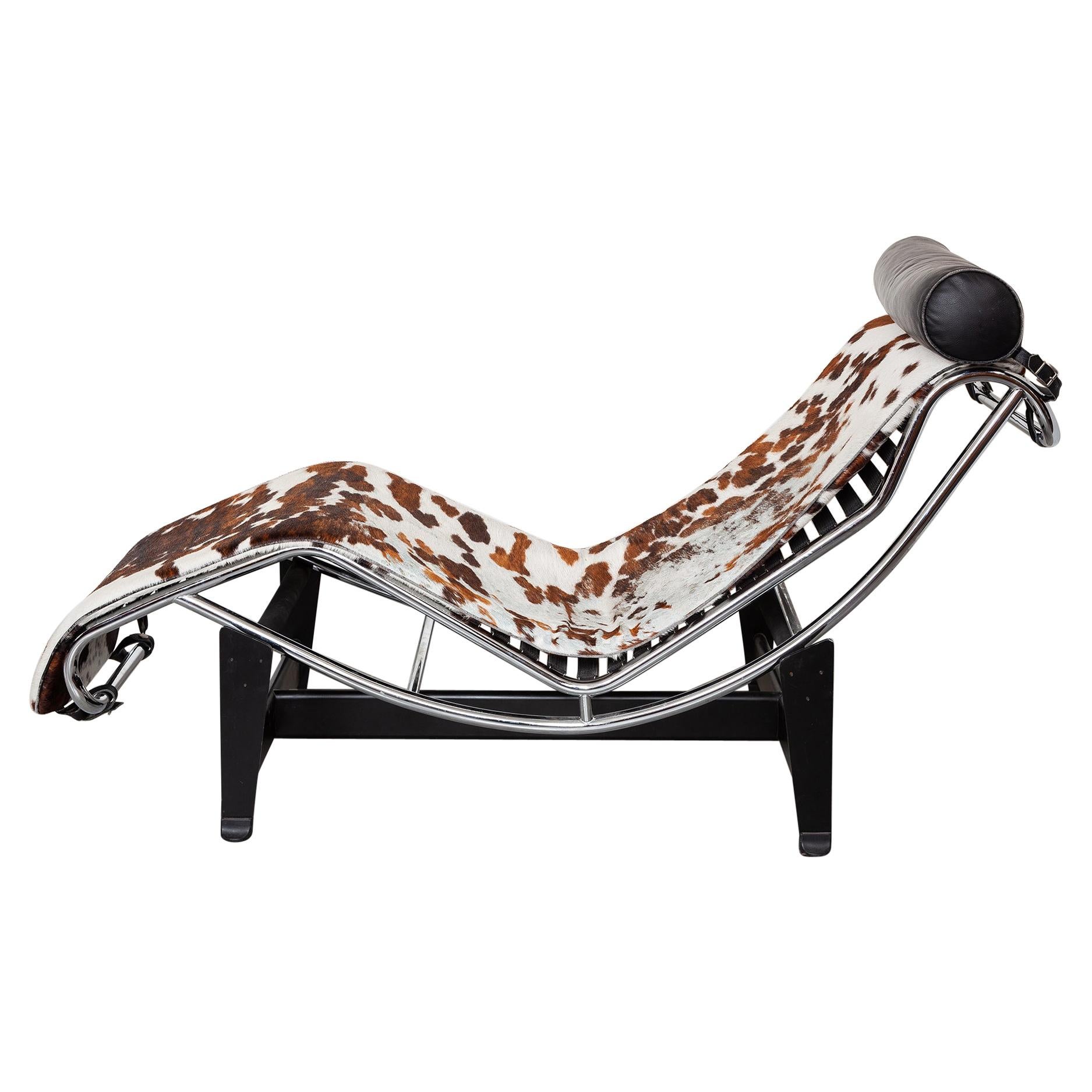 Vintage Le Corbusier LC4 Chaise Lounge Chair, 1970s at 1stDibs