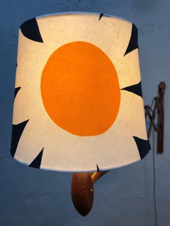 Lampada a forbice vintage Le Klint in teak degli anni '50