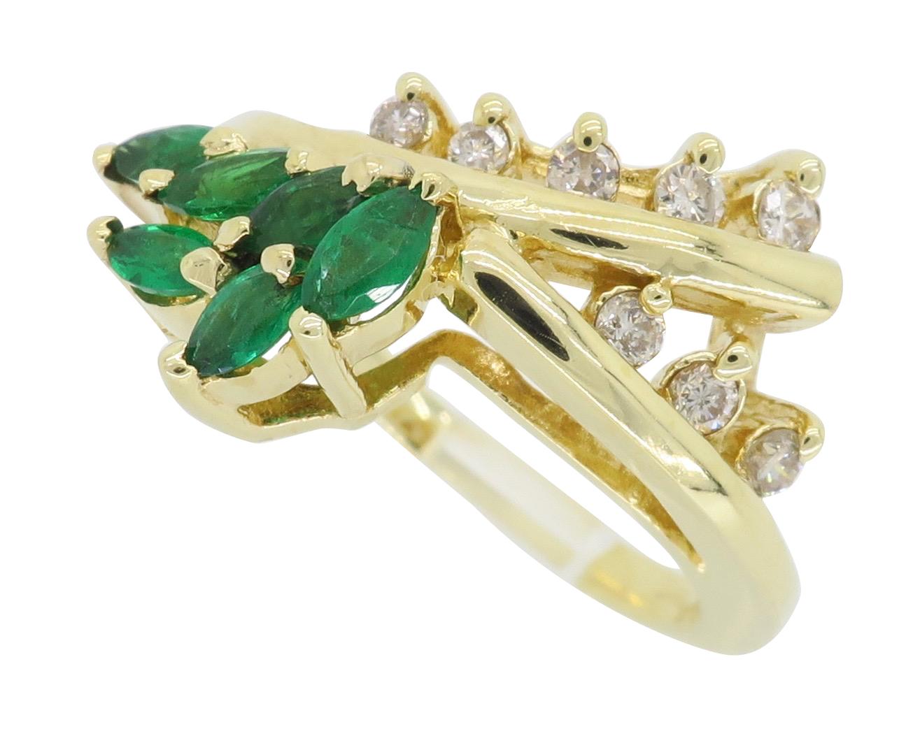 le vian emerald earrings