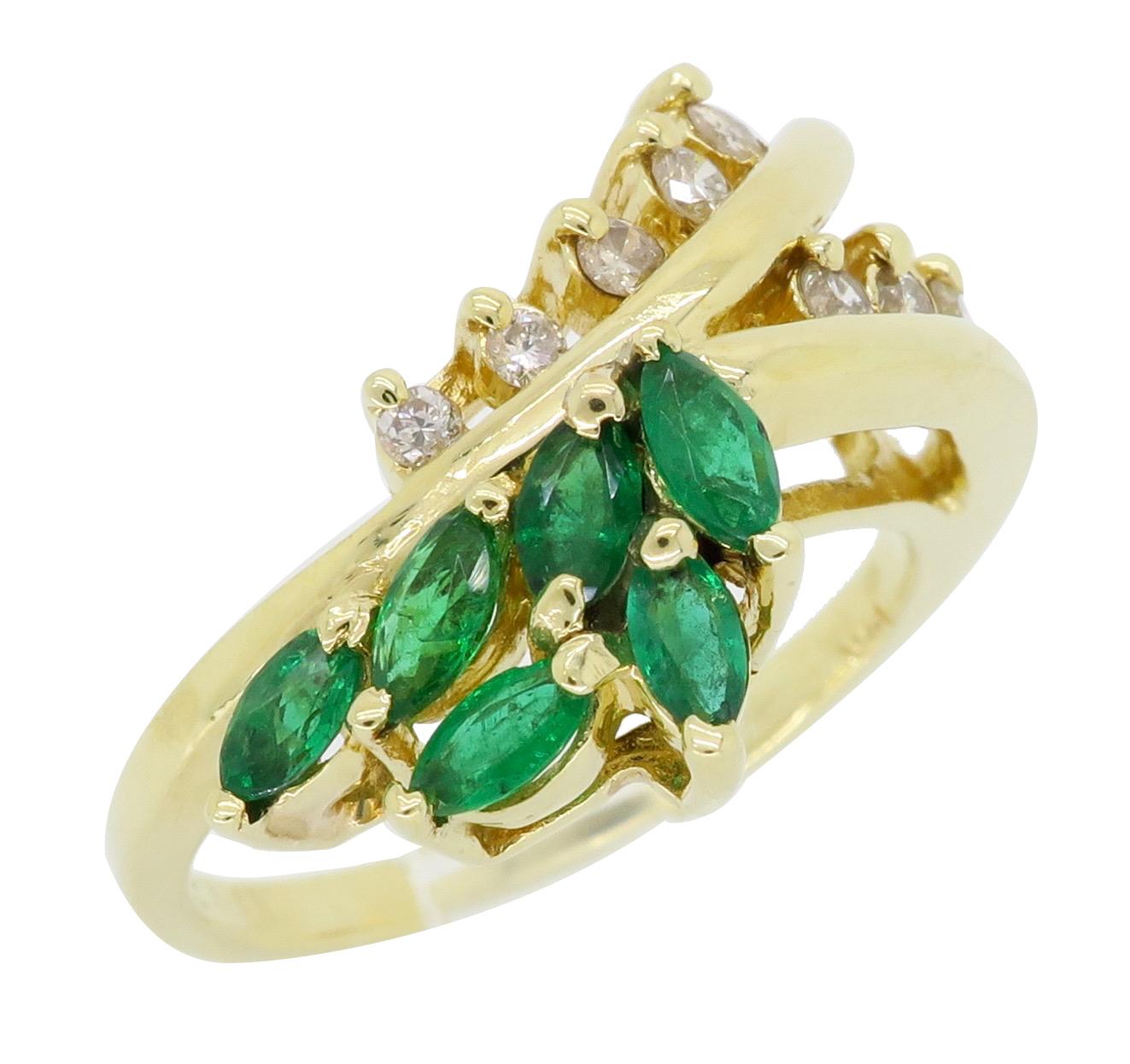levian emerald earrings