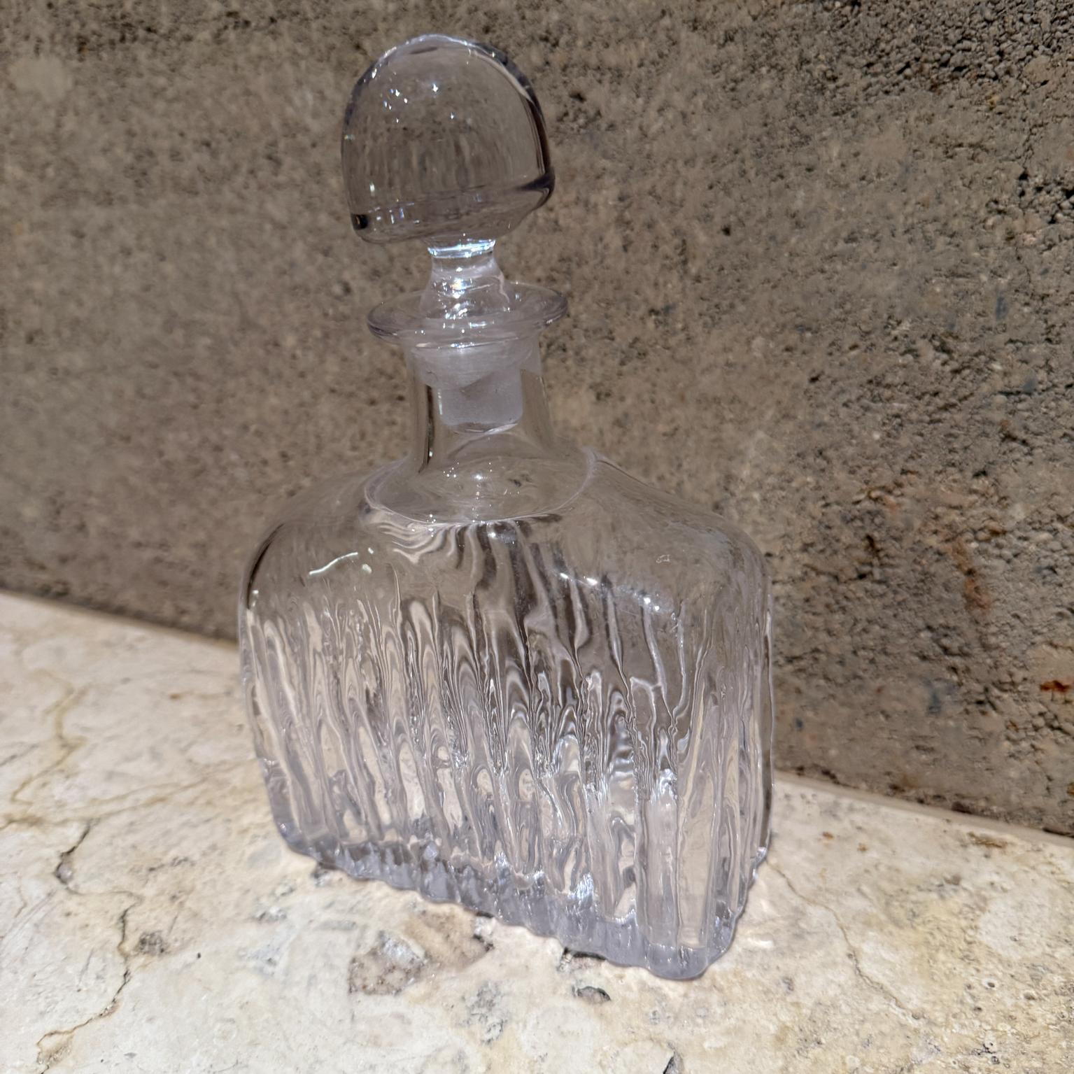 Decantador Vintage de Cristal de Plomo Estilo Atlántida en Bueno estado para la venta en Chula Vista, CA
