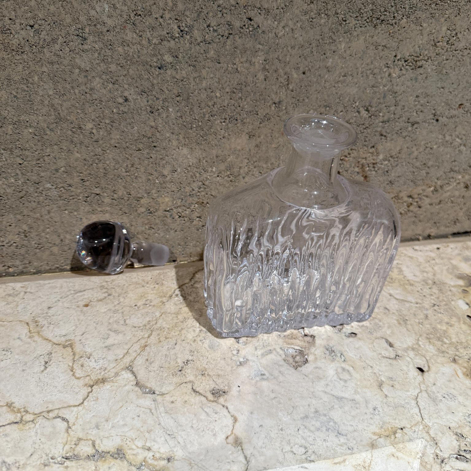 Decantador Vintage de Cristal de Plomo Estilo Atlántida en venta 1