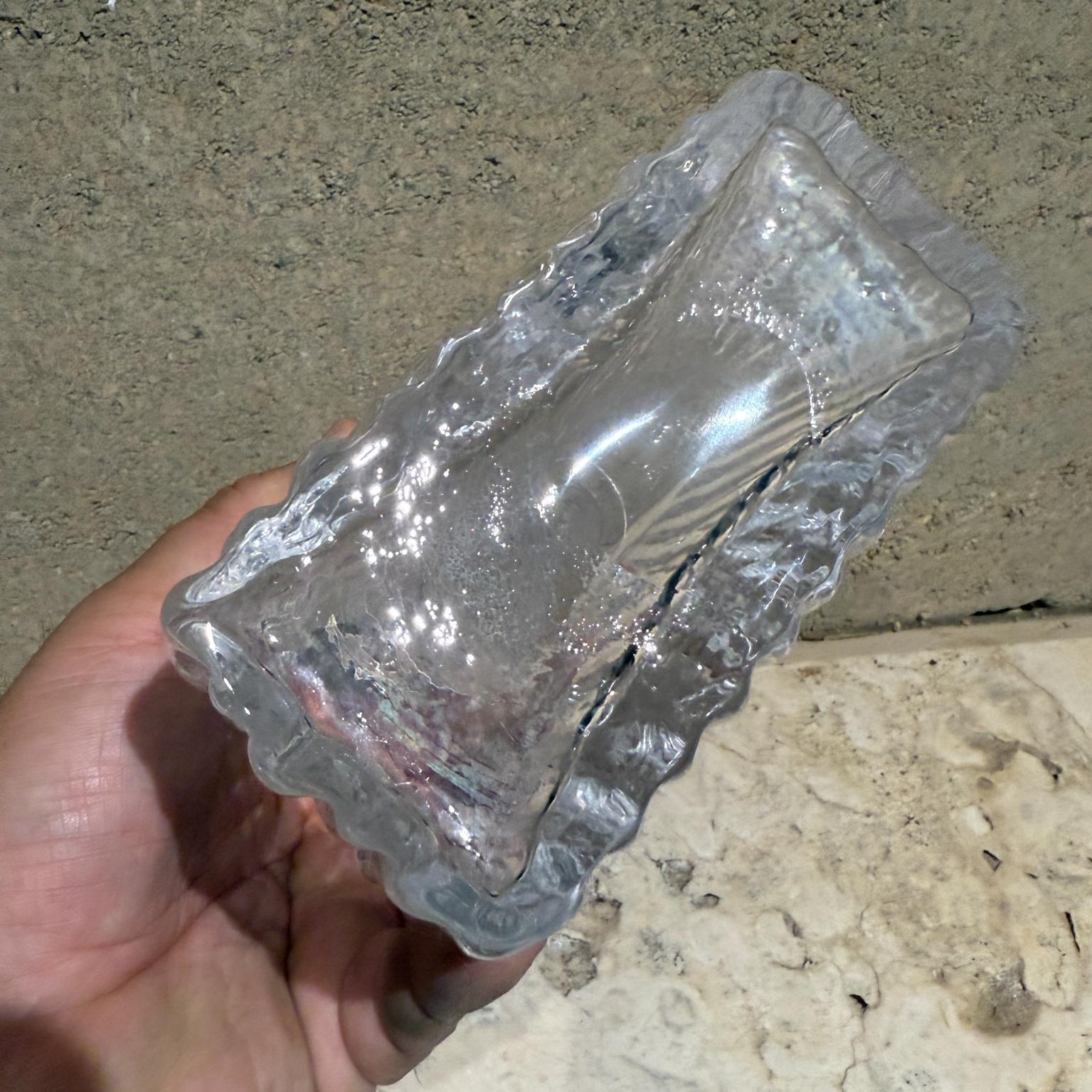 Decantador Vintage de Cristal de Plomo Estilo Atlántida en venta 3