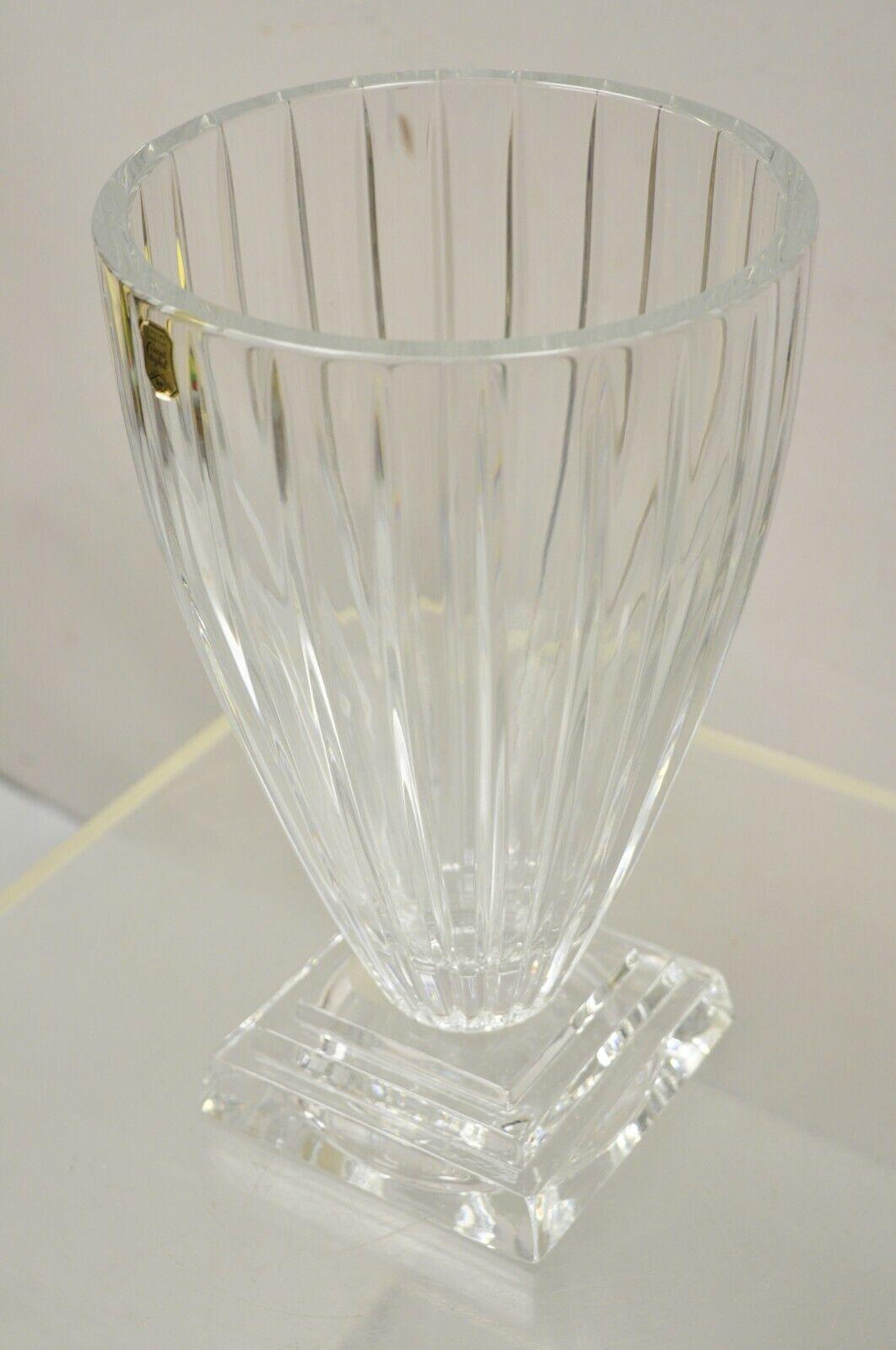 polish lead crystal vase