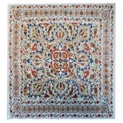 Vintage 'Leaping Fish' Suzani