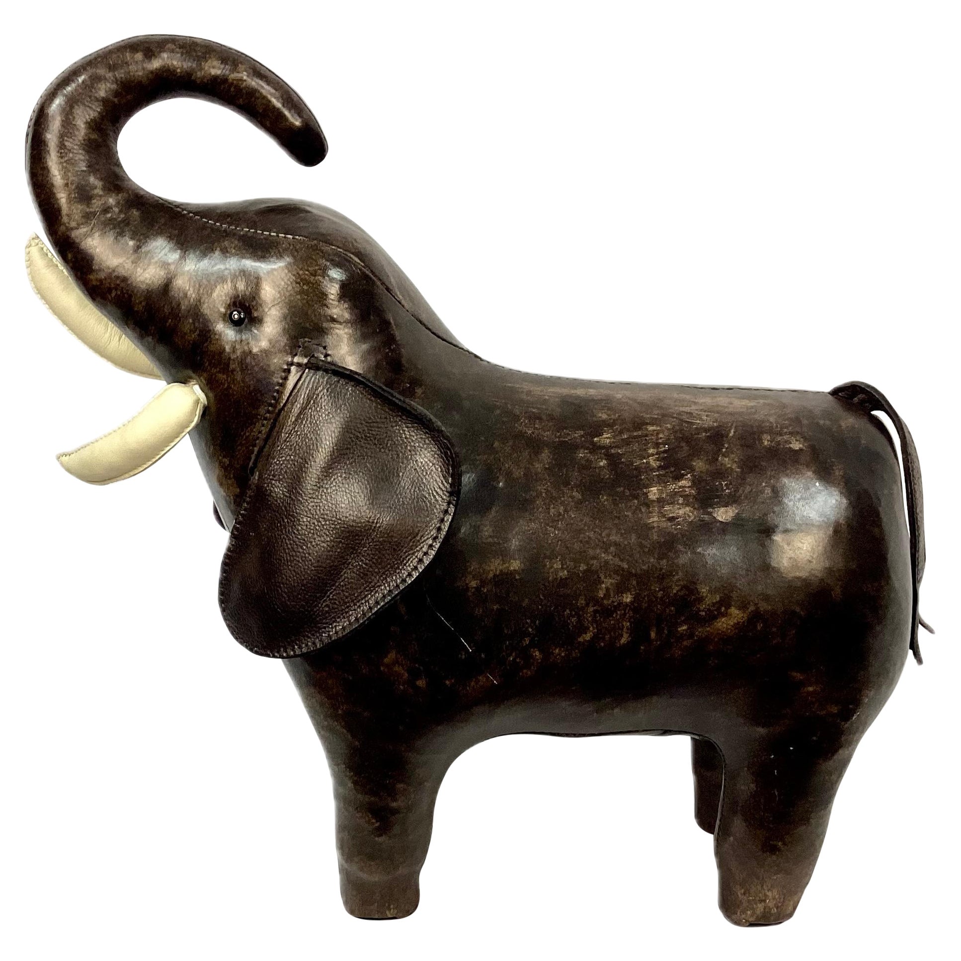 Abercrombie 
Fitch Elefant aus Leder mit Schreibtischen aus Leder