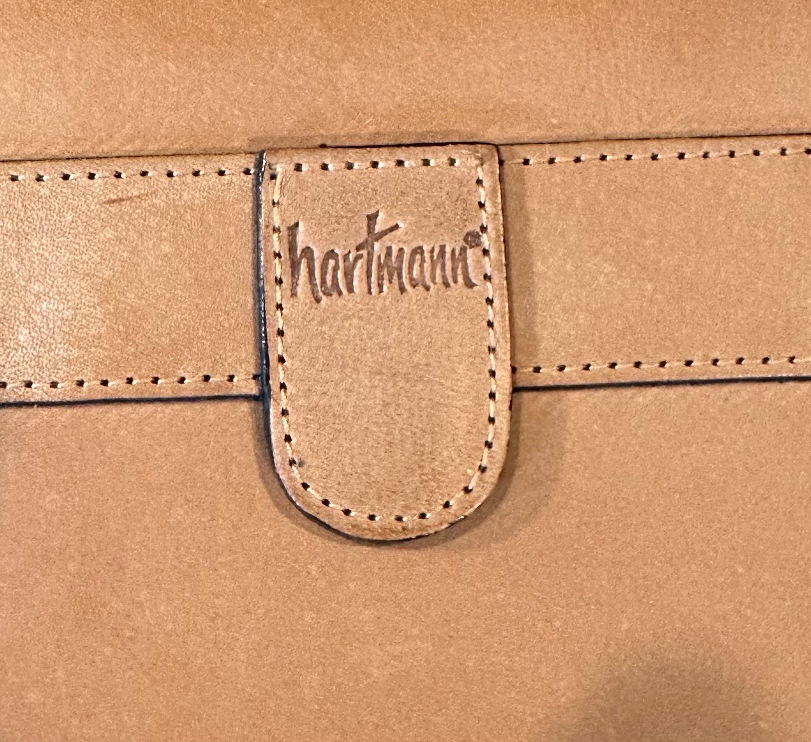 Vintage Leather Address / Phone Book with Box by Hartmann For Sale 6
