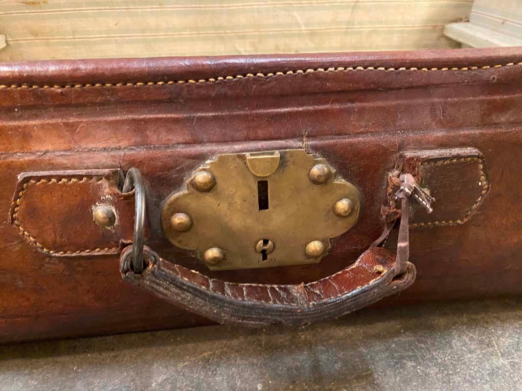 old travel suitcase