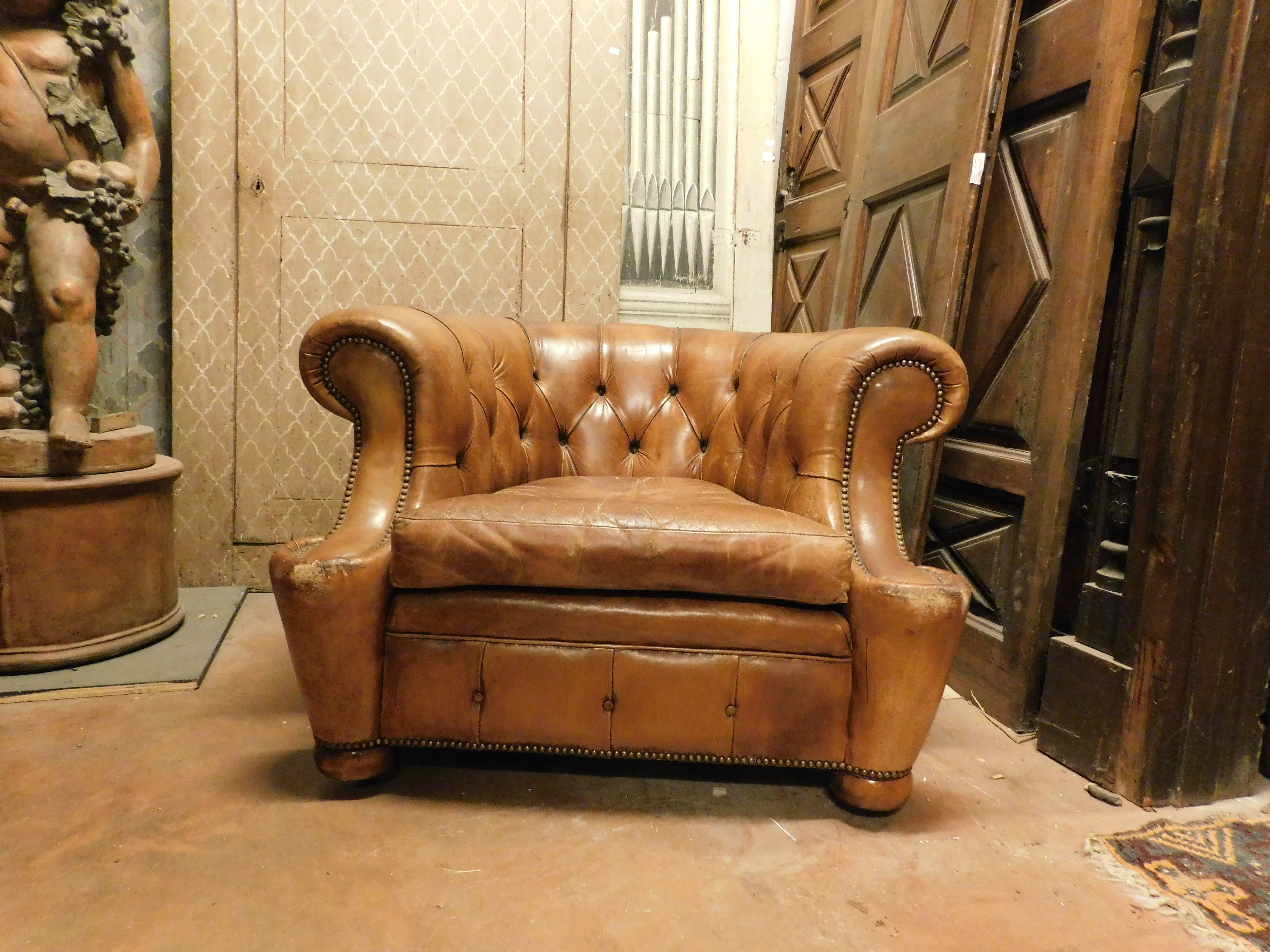 vintage chesterfield armchair