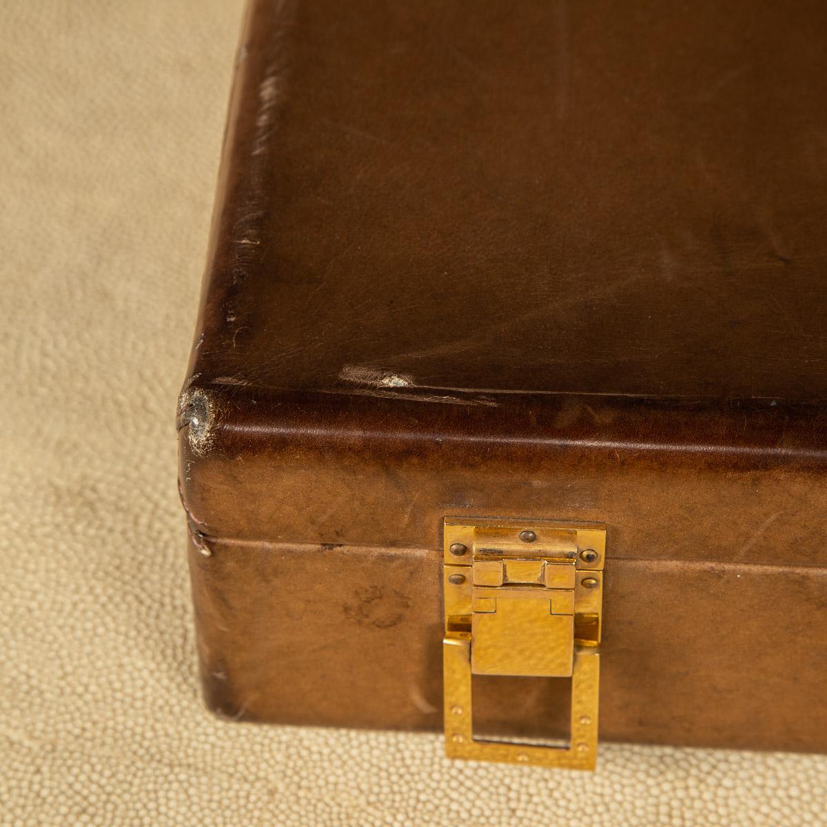 Vintage Leather Briefcase By Hermes, Paris, с.1950 4