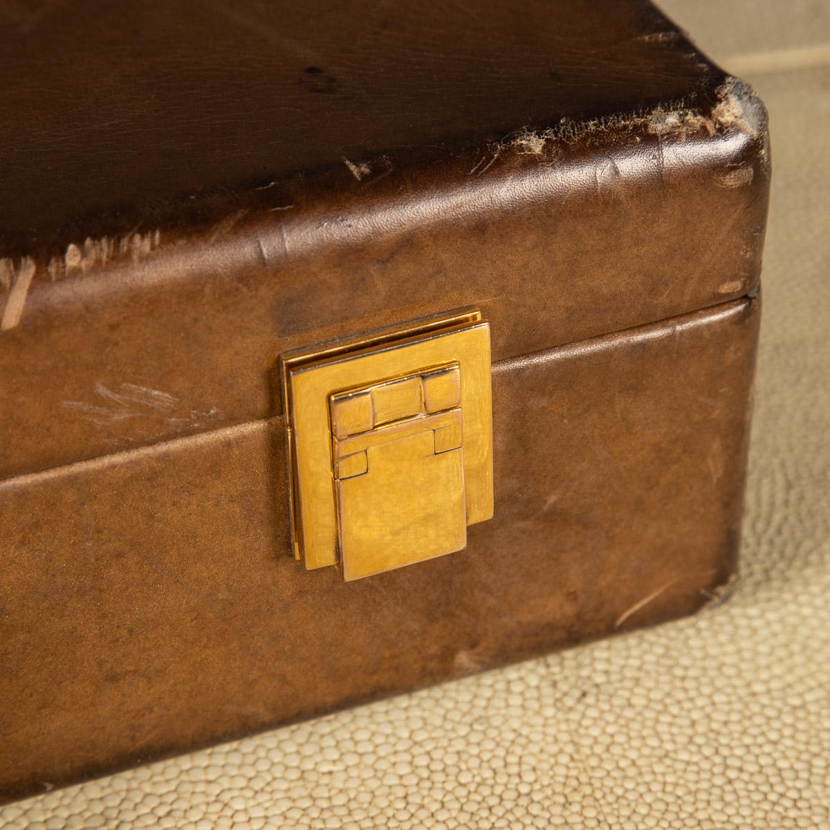 Vintage Leather Briefcase By Hermes, Paris, с.1950 2