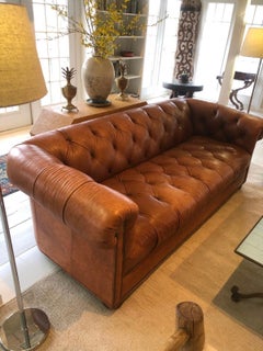 Vintage Leather Chesterfield