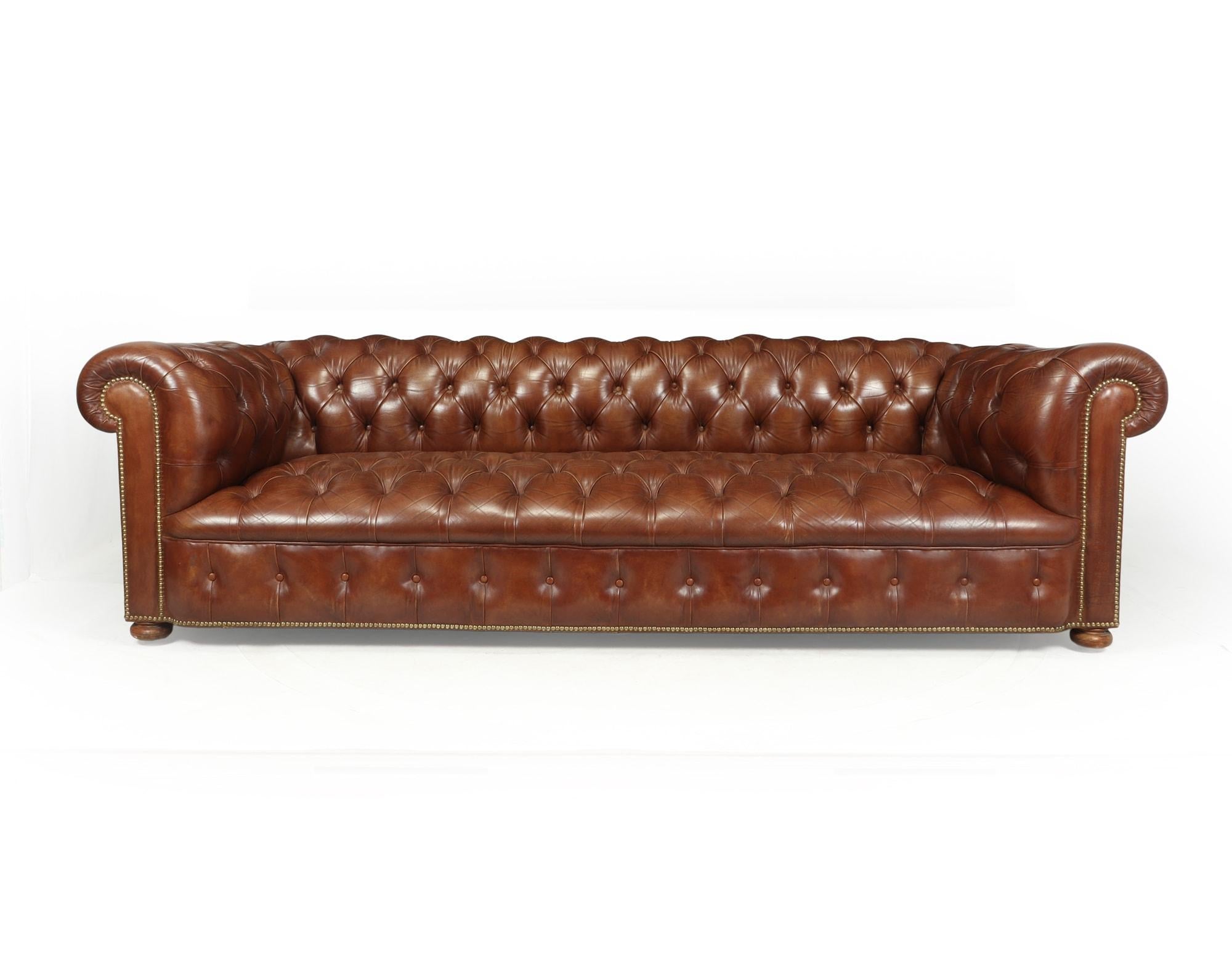 4 seater chesterfield sofa