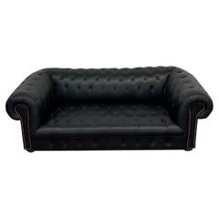 Vintage Leather Chesterfield Sofa