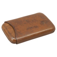 Antique Leather Cigar Case W. B Corter