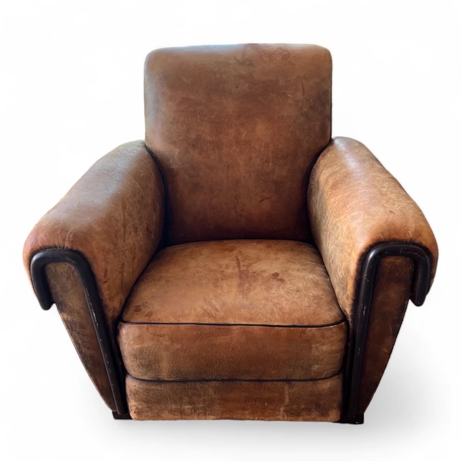Our incredible leather chairs have been thoughtfully selected for their craftsmanship and unique character that will compliment any space. With vintage items there may be some minor imperfections adding to its charm.