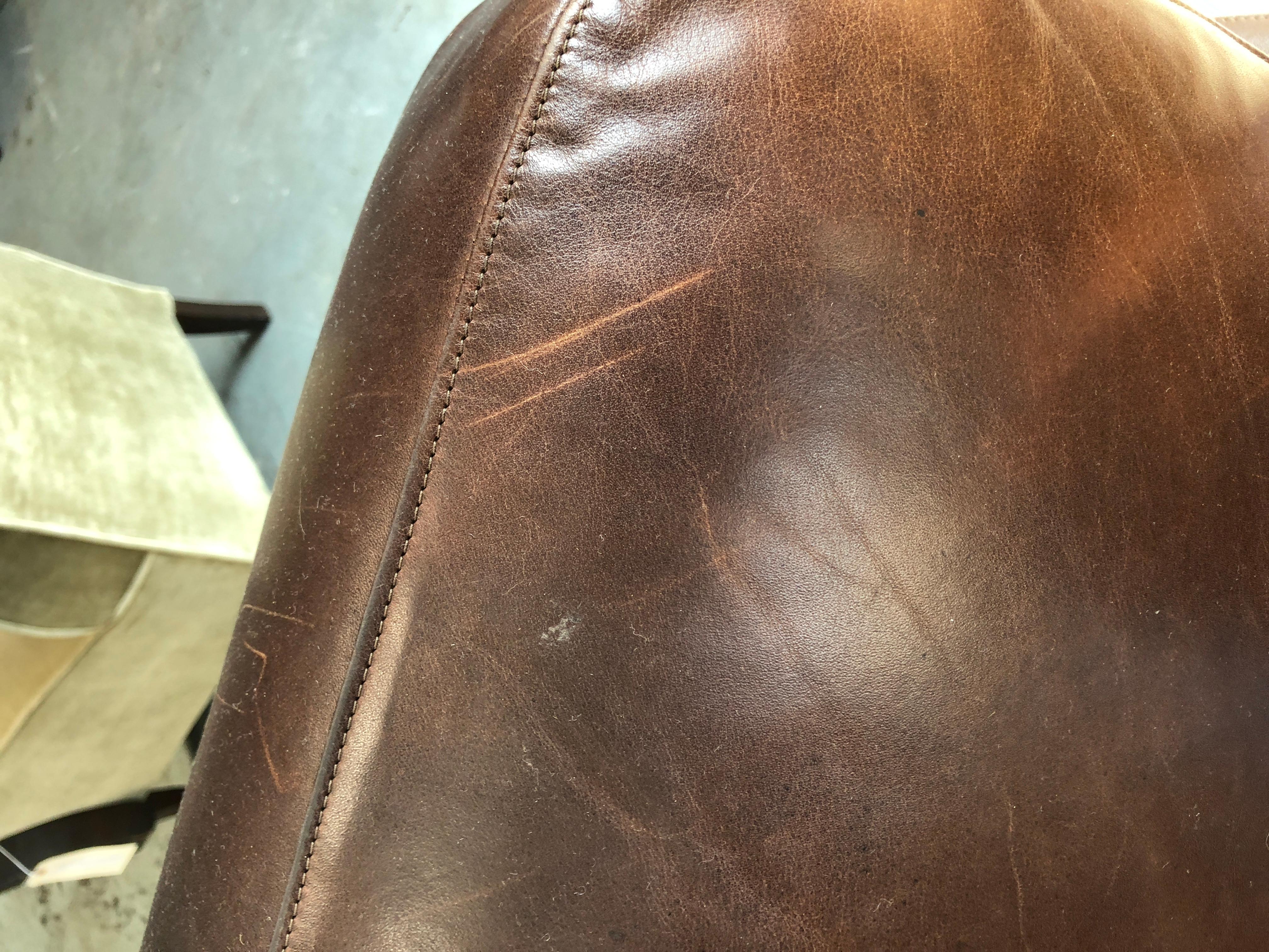 20th Century Vintage Leather Club Chairs