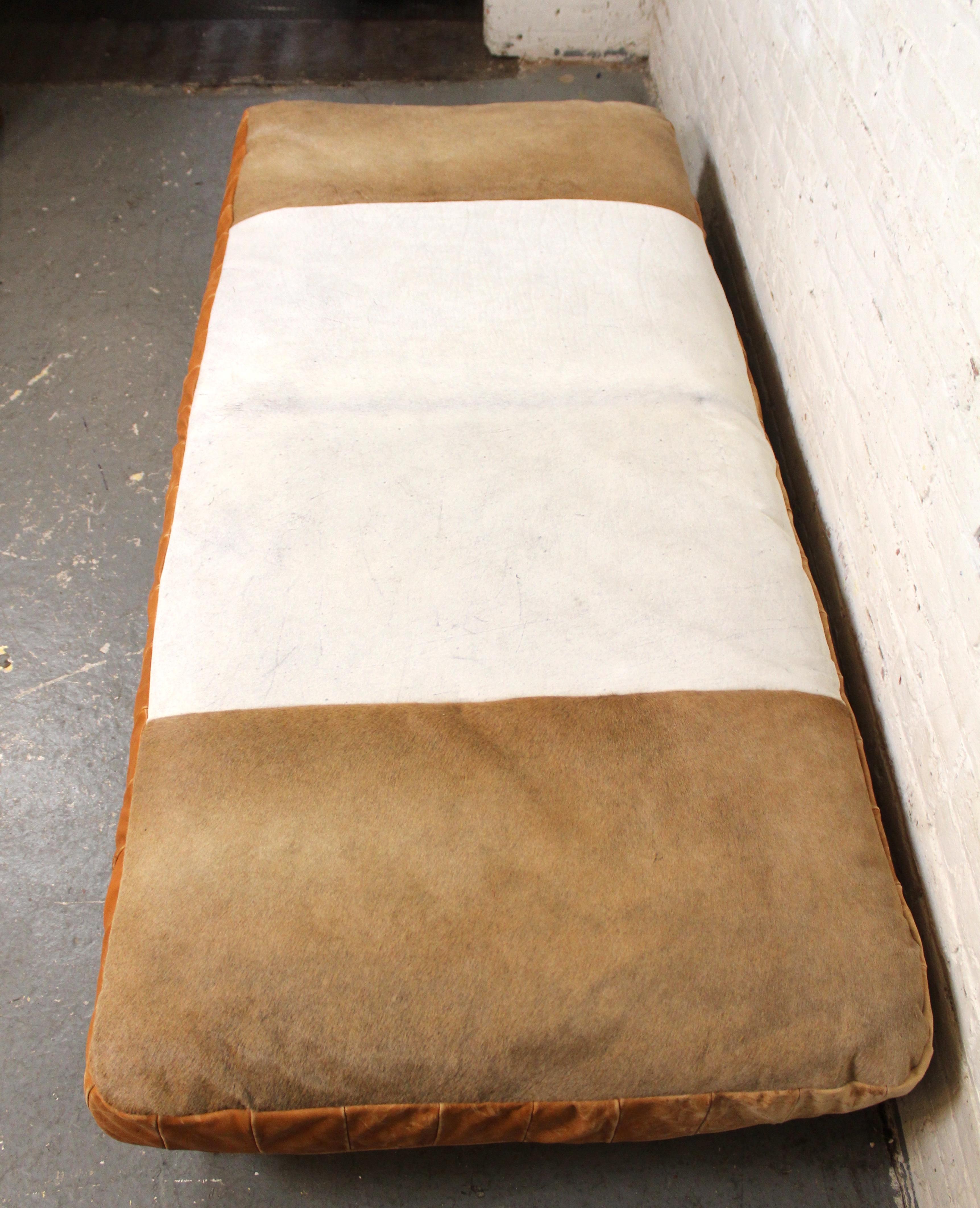 Vintage Leder & Rindsleder de Sede DS-80 Daybed im Angebot 5