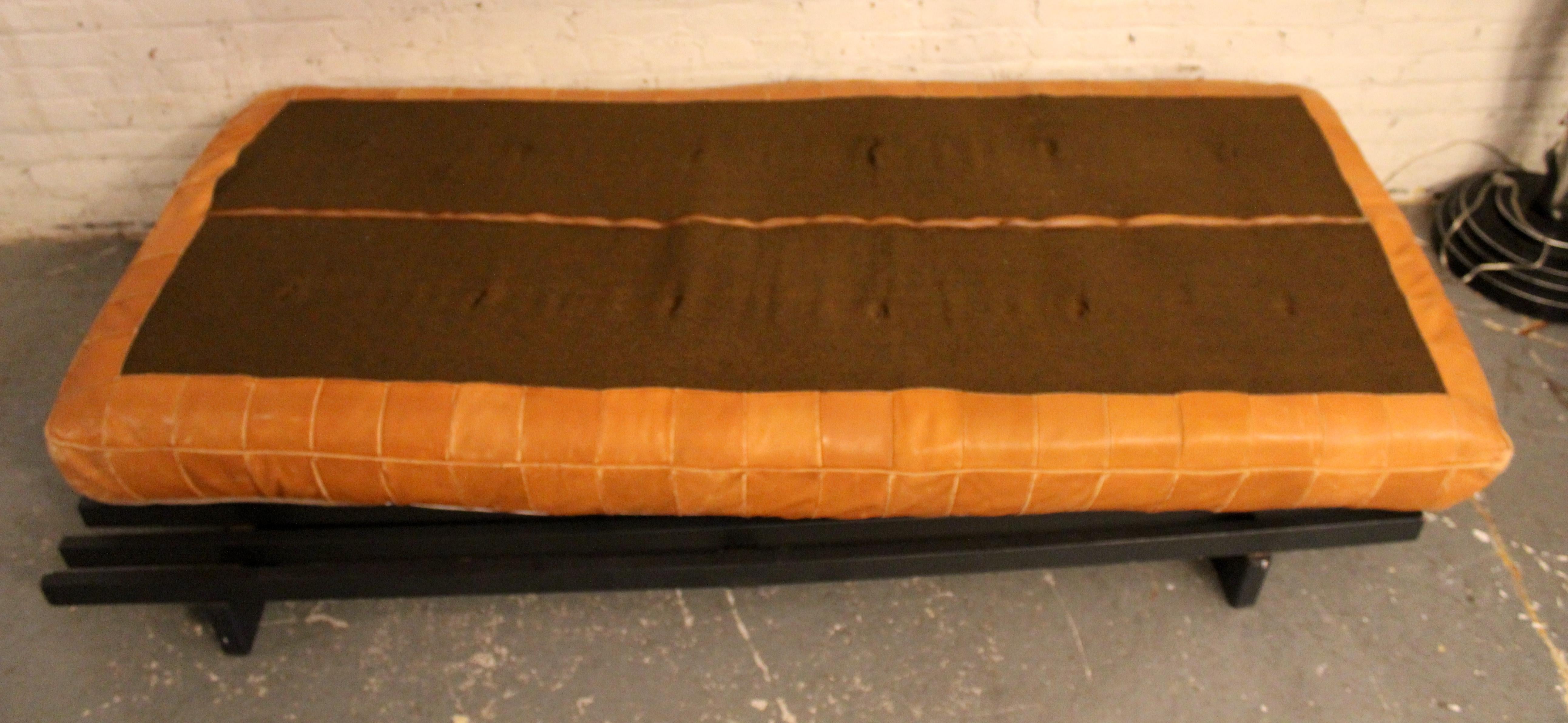 Vintage Leder & Rindsleder de Sede DS-80 Daybed im Angebot 13