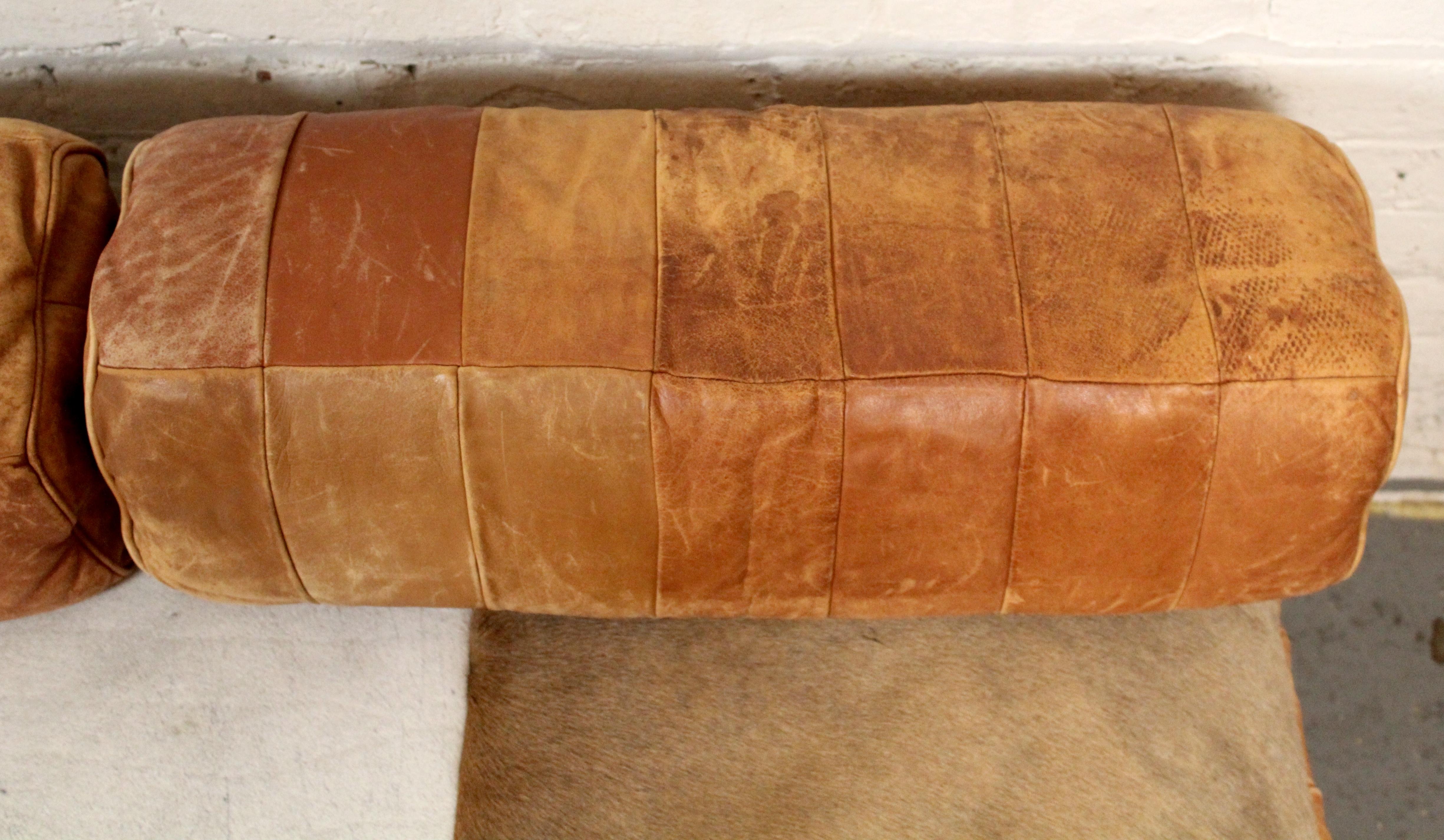 Vintage Leder & Rindsleder de Sede DS-80 Daybed im Angebot 2
