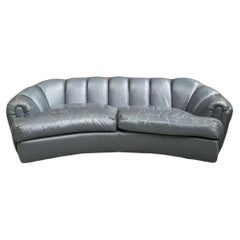 Vintage Leather Custom Sofa