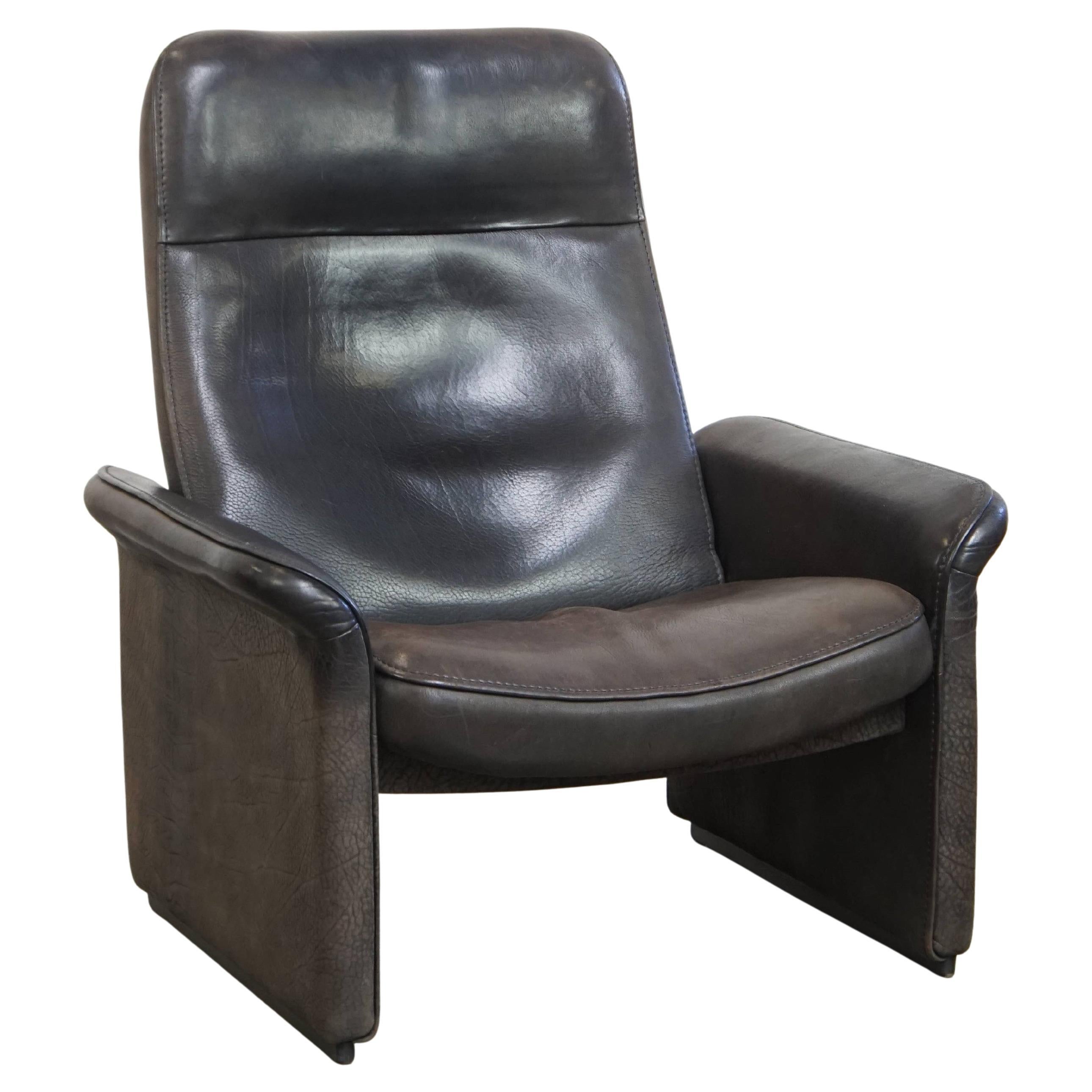Vintage Leather Design Armchair by De Sede, Model DS50