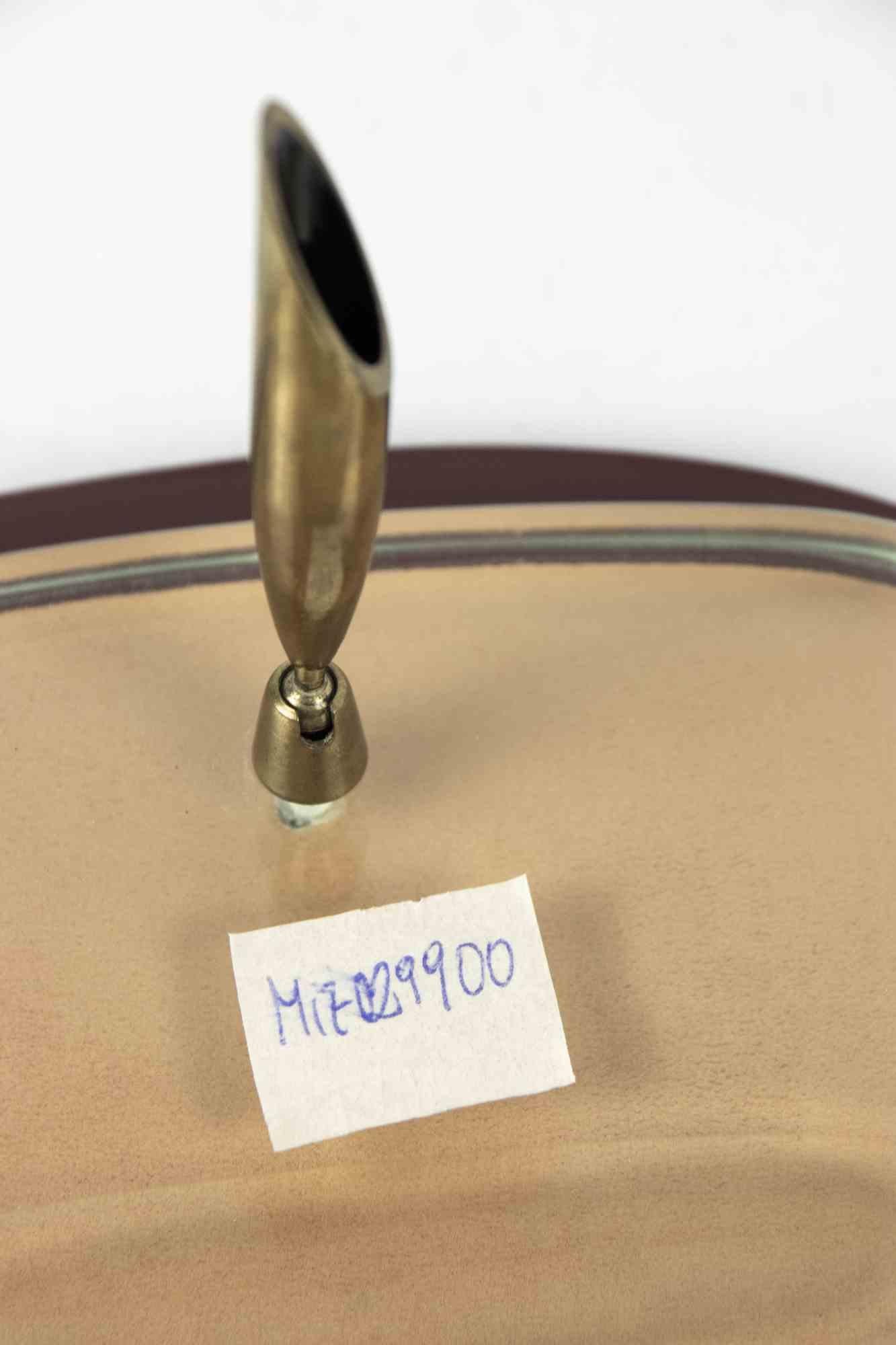 Leder-Schreibtischset, komplett, Mitte des 20. Jahrhunderts im Angebot 2