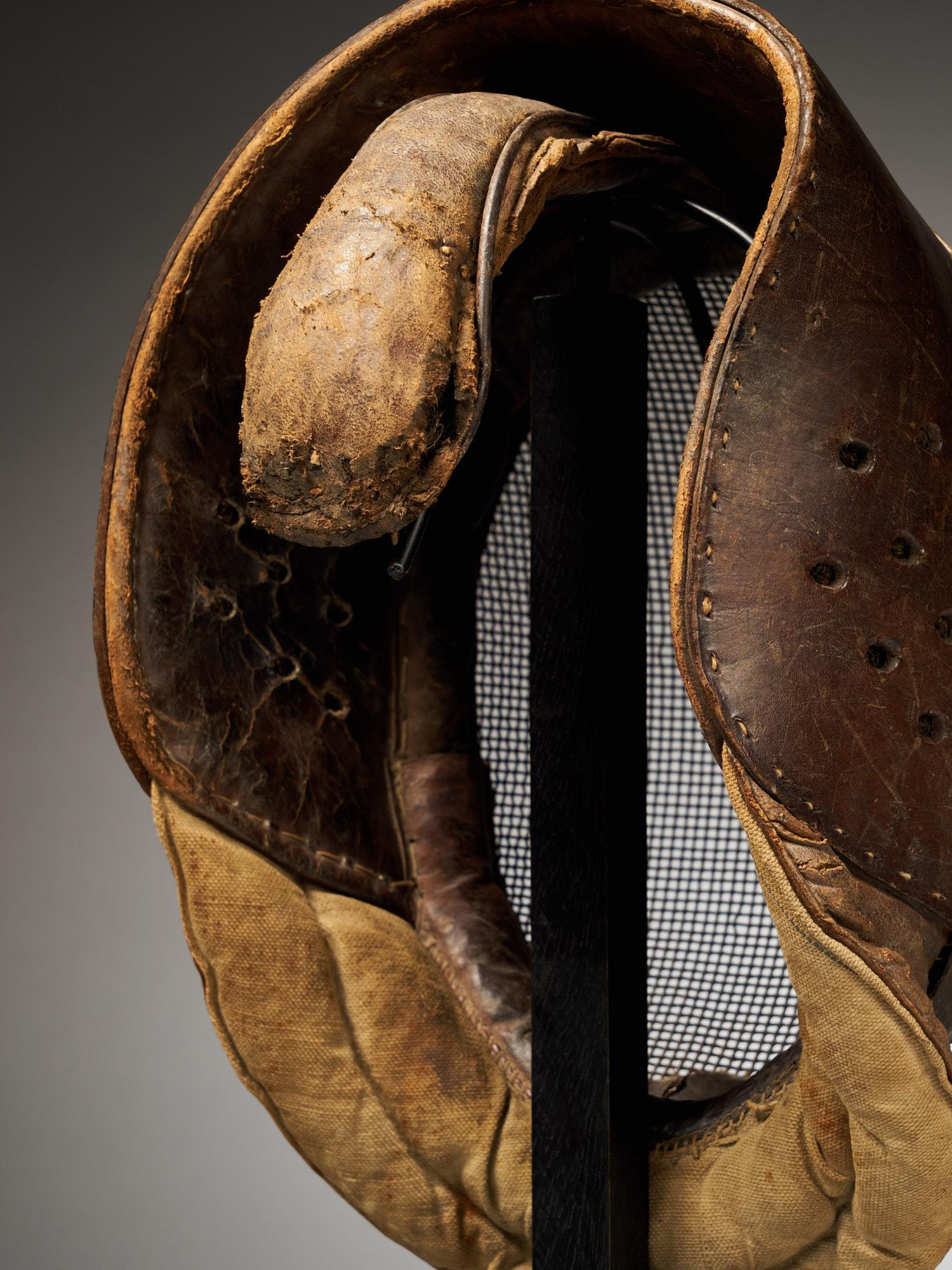 20th Century Vintage Leather Fencing Mask