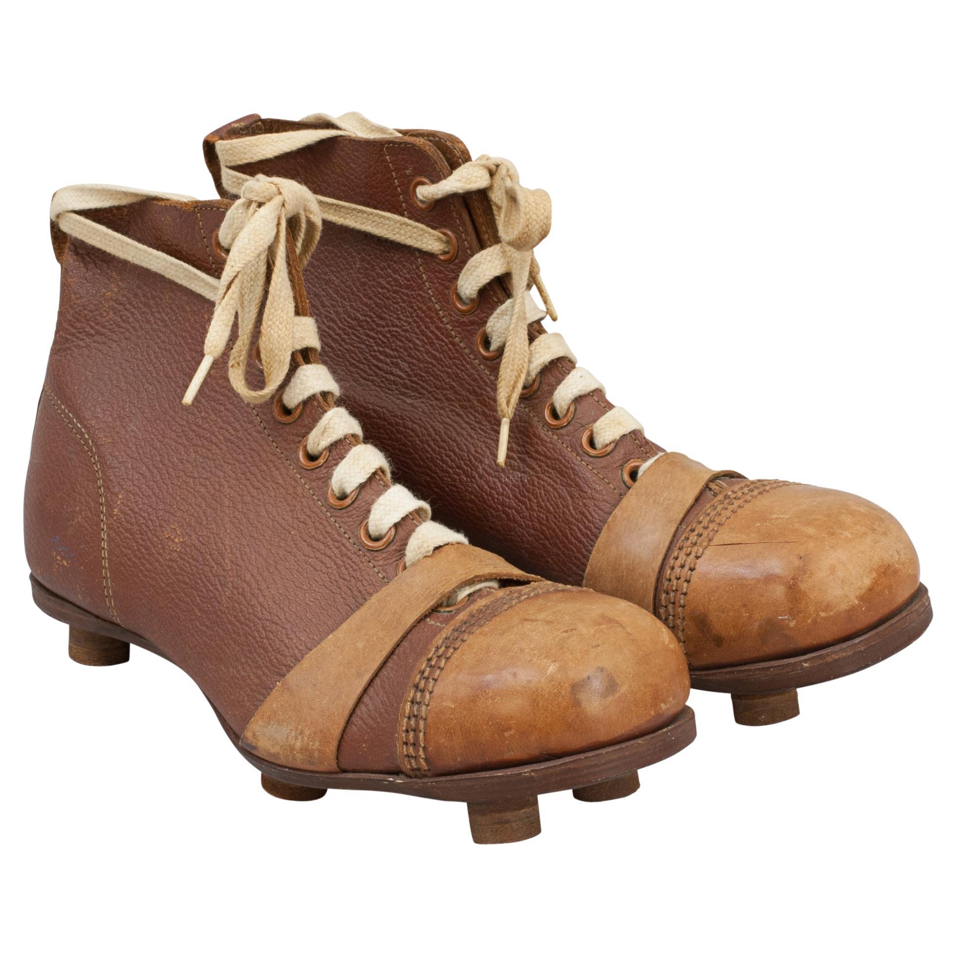 Are footballs still made with leather?