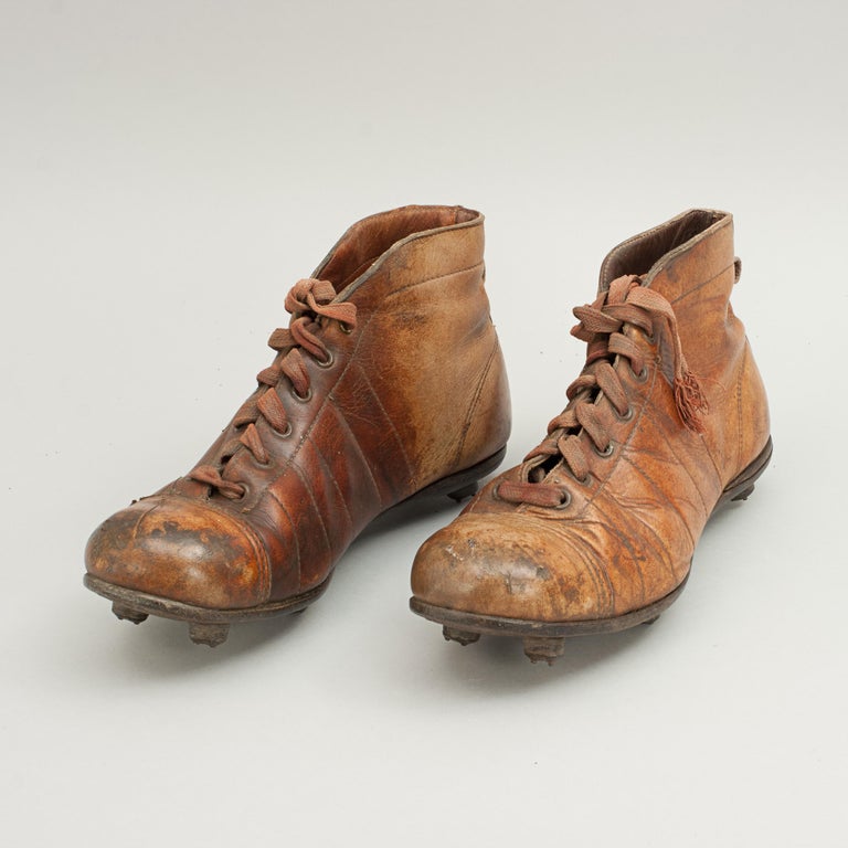 vintage leather football boots